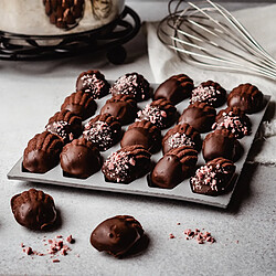 Moule silicone à mini madeleines - 1851.21 - Elastomoule - DE BUYER