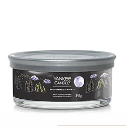 YANKEE CANDLE Bougie signature nuit d'été 5 mèches