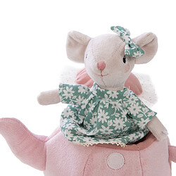 Amadeus Peluche Lili la souris dans sa théière
