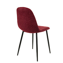 Amadeus Chaise Ariane framboise (lot de 2)