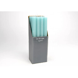 Amadeus Bougie Flambeau bleu azur (lot de 12)