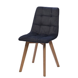 Amadeus Chaise Archibald grise (lot de 2)