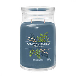 YANKEE CANDLE Bougie signature cèdre marin grand modèle