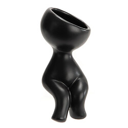 Amadeus Cache pot bonhomme Eliot noir