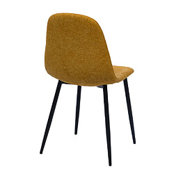 Amadeus Chaise Ariane moutarde (lot de 2)