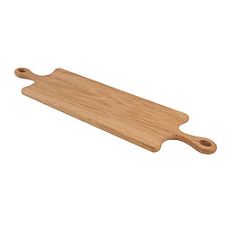 T&G Woodware Planche à pain avec 2 poignées 62x15 cm en chêne