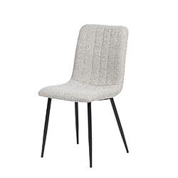Amadeus Chaises Curt grises (lot de 4)