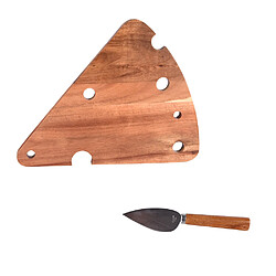 Table Passion Coffret à fromage 2 pièces ( plateau + couteau )