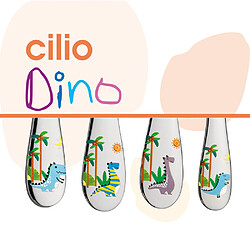 Cilio Couverts enfants Dino 4 pièces