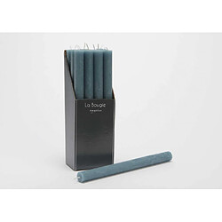 Amadeus Bougie flambeau 25 cm bleu (lot de 12)