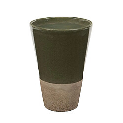 Amadeus Cache pot Belga Olive 19 cm