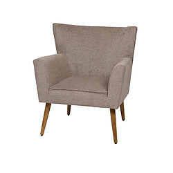 Amadeus Fauteuil Léon, Taupe