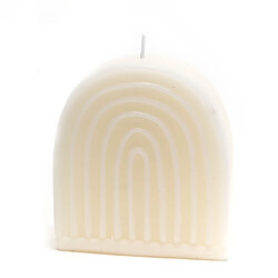 Amadeus Bougie Rainbow grand modèle blanche (lot de 6)