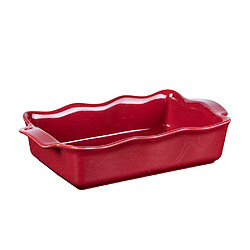 Table Passion Plat à four rectangle Ely 31x17x7 cm rouge