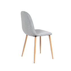 Amadeus Chaise Scala gris (lot de 6)