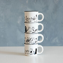 Avis Table Passion Coffret 8 tasses Friends 11 cl