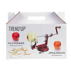 Trend Up Pèle pommes à ventouse rouge