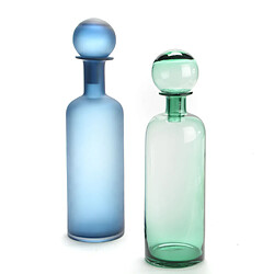 Amadeus Vase bouteille hauteur 39 cm vert