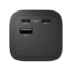 CYGNETT Batterie Externe USB-C / USB-A 27000mAh 148W avec Écran d'Affichage Noir