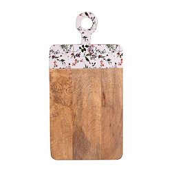 Table Passion Planche à découper Champêtre en manguier 42x21 cm