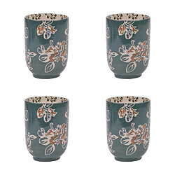 Table Passion Coffret de 4 gobelets Faustine 7,8 cm