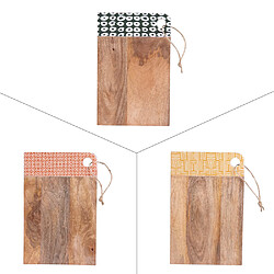 Table Passion Planche à découper rectangle Atika 35 cm (1 modèle aléatoire)
