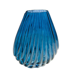 Amadeus Vase bleu marine 28 cm