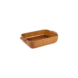 Table Passion Plat cognac Lourmarin 23x16 cm