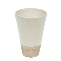 Amadeus Cache pot Belga Ivoire 19 cm