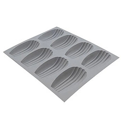 Moule silicone à madeleine - 1832.21 - Elastomoule - DE BUYER