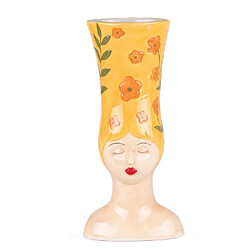 Table Passion Vase femme marge jaune 39 cm