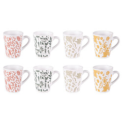 Table Passion Coffret de 8 tasses Galehia 10 cl