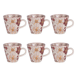 Table Passion Coffret de 6 tasses Kiyo 17 cl