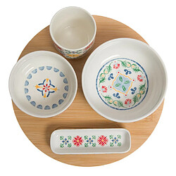 Amadeus Coffret plateau et ses 4 bols donna