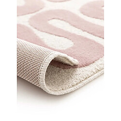 Avis ATTICGO Tapis moderne FLASHY rose 120x170 cm