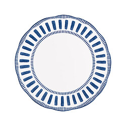 Table Passion Assiette creuse Napoli bleue 22 cm (lot de 6)
