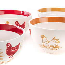 Amadeus Coffret de 4 bols maggie