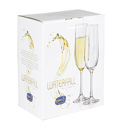 Table Passion Boîte de 6 flûtes Waterfall 19 l