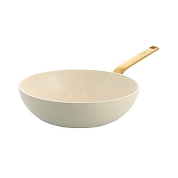 Greenpan Wok crème Evolution 28 cm
