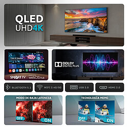 Avis Nilait Luxe 43UD8004SWOS 43" QLED UHD 4K Smart TV WEBOS