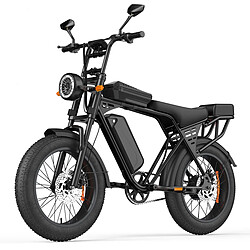 Aairsk X5 Vélo Électrique Fat Bike AAIRSK X5 20'' – Batterie Amovible 48V 15Ah, Noir