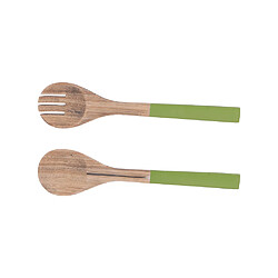 Table Passion Couvert à salade Bambou vert 27,5 cm