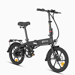 Vélo électrique DYU A1F Pro Moteur 250W Vitesse Max 25km/h Noir