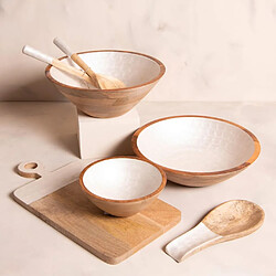 Table Passion Couvert à salade Venus en manguier 28 cm