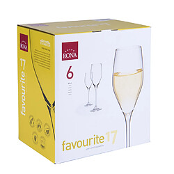 Rona Flûte à Champagne Favourite 17 cl (lot de 6)