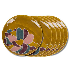 Amadeus Assiette à dessert Paula 20 cm (lot de 6)