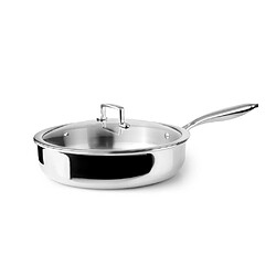 Ibili Sauteuse avec couvercle Triply Natural 28 cm