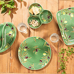 Avis Table Passion Plat rond Olive 29 cm