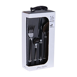Jean Dubost Coffret 16 pièces Anuradha noir
