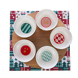 Amadeus Coffret aperitif 5 bols santa